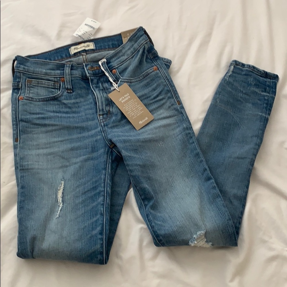 *NWT* Madewell 9” High-Rise Skinny